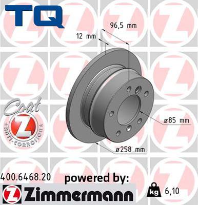 TQ 229489 - Disque de frein cwaw.fr