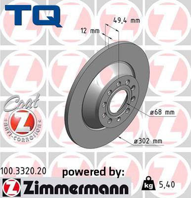 TQ 222602 - Disque de frein cwaw.fr