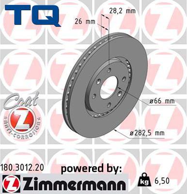 TQ 222615 - Disque de frein cwaw.fr