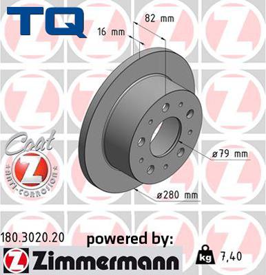 TQ 222618 - Disque de frein cwaw.fr