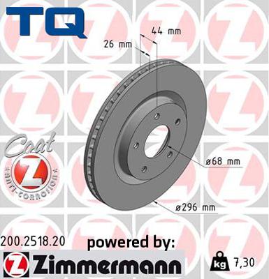 TQ 222620 - Disque de frein cwaw.fr