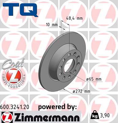 TQ TQ-BD0106 - Disque de frein cwaw.fr