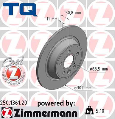 TQ 222734 - Disque de frein cwaw.fr