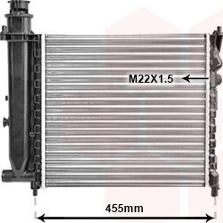 TQ TQ-40002073 - Radiateur, refroidissement du moteur cwaw.fr