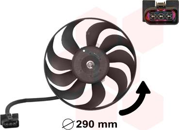 TQ TQ-5888745 - Ventilateur, refroidissement du moteur cwaw.fr