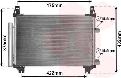 TQ TQ-53005404 - Condensateur, climatisation cwaw.fr