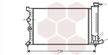 TQ TQ-09002068 - Radiateur, refroidissement du moteur cwaw.fr