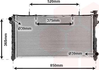 TQ TQ-07002077 - Radiateur, refroidissement du moteur cwaw.fr