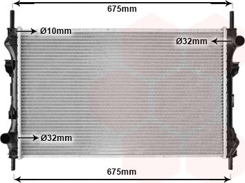 TQ TQ-18002319 - Radiateur, refroidissement du moteur cwaw.fr