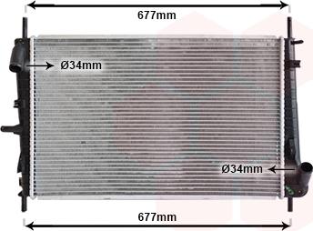 TQ TQ-18002338 - Radiateur, refroidissement du moteur cwaw.fr