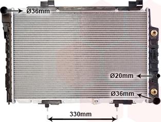 TQ TQ-30002174 - Radiateur, refroidissement du moteur cwaw.fr