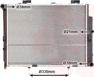 TQ TQ-30002287 - Radiateur, refroidissement du moteur cwaw.fr