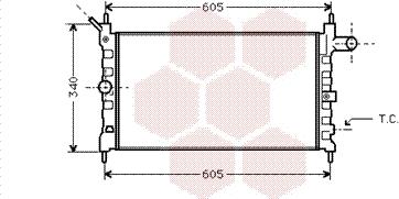 TQ TQ-37002022 - Radiateur, refroidissement du moteur cwaw.fr