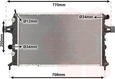 TQ TQ-37002329 - Radiateur, refroidissement du moteur cwaw.fr