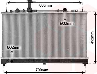 TQ TQ-27002164 - Radiateur, refroidissement du moteur cwaw.fr