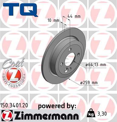 TQ TQ-BD0284 - Disque de frein cwaw.fr