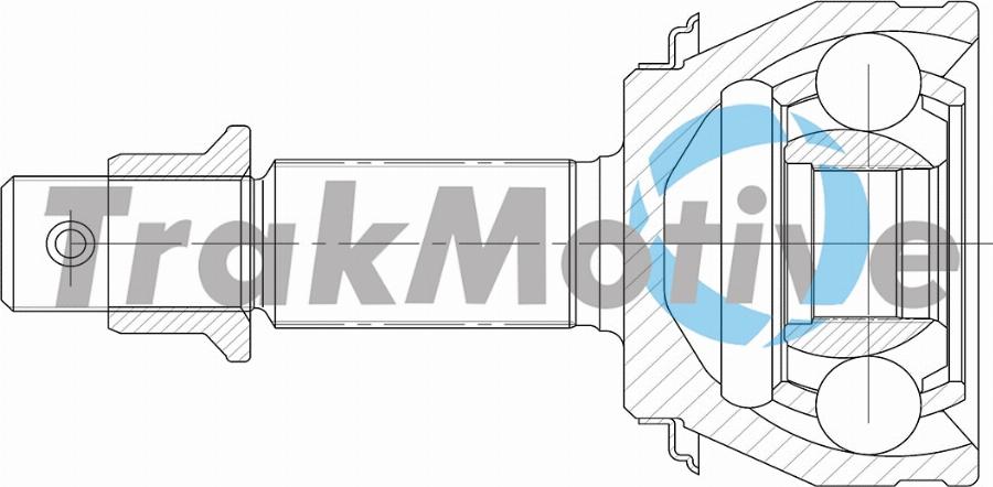 TrakMotive 40-0950 - Jeu de joints, arbre de transmission cwaw.fr