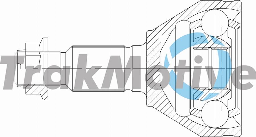 TrakMotive 40-0985 - Jeu de joints, arbre de transmission cwaw.fr