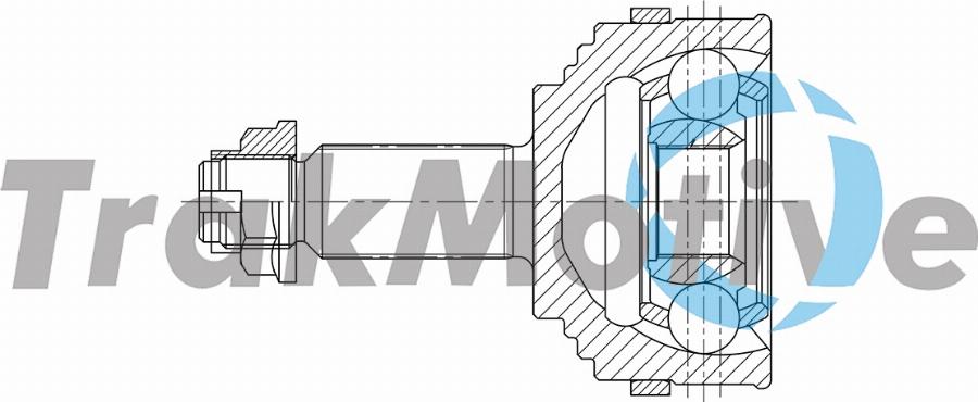 TrakMotive 40-0931 - Jeu de joints, arbre de transmission cwaw.fr