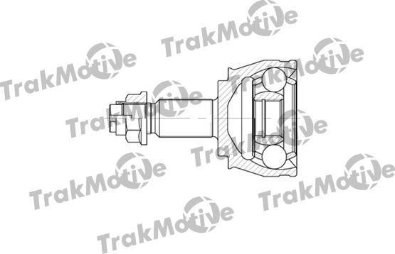 TrakMotive 40-0554 - Jeu de joints, arbre de transmission cwaw.fr