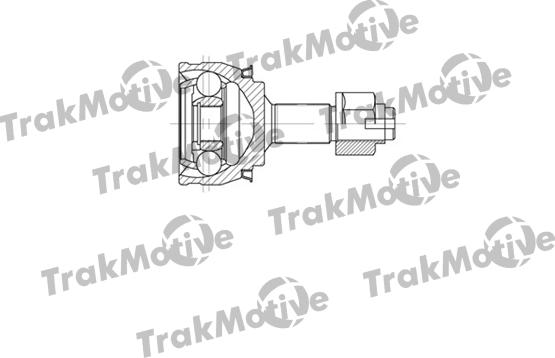 TrakMotive 40-0616 - Jeu de joints, arbre de transmission cwaw.fr