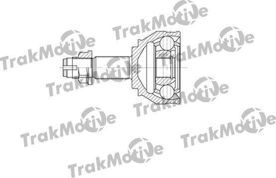 TrakMotive 40-0672 - Jeu de joints, arbre de transmission cwaw.fr