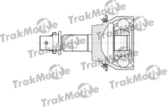 TrakMotive 40-0703 - Jeu de joints, arbre de transmission cwaw.fr