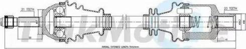 TrakMotive 30-0794 - Arbre de transmission cwaw.fr