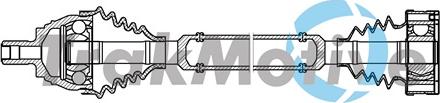 TrakMotive 30-1691 - Arbre de transmission cwaw.fr