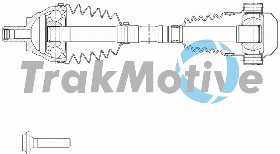 TrakMotive 30-2136 - Arbre de transmission cwaw.fr