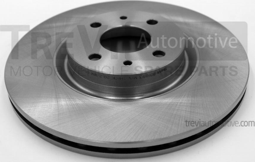 Trevi Automotive BD1093 - Disque de frein cwaw.fr