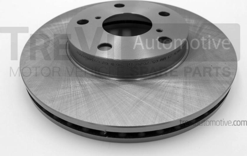 Trevi Automotive BD1174 - Disque de frein cwaw.fr