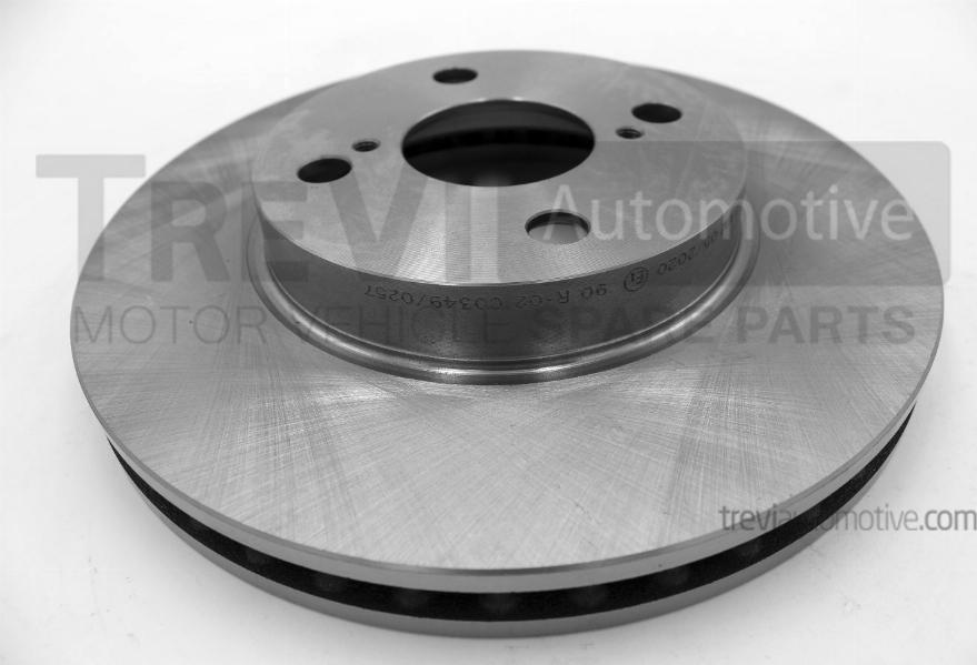 Trevi Automotive BD1206 - Disque de frein cwaw.fr