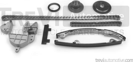 Trevi Automotive KC1057 - Kit de distribution par chaîne cwaw.fr