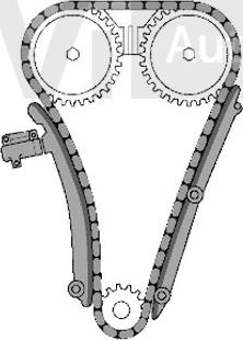 Trevi Automotive KC1039 - Kit de distribution par chaîne cwaw.fr