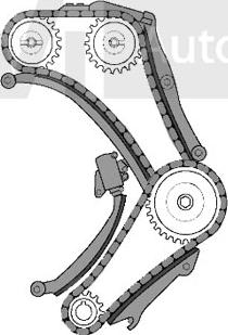 Trevi Automotive KC1034 - Kit de distribution par chaîne cwaw.fr