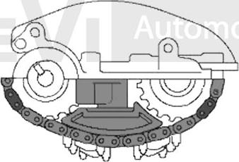 Trevi Automotive KC1033 - Kit de distribution par chaîne cwaw.fr