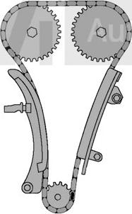 Trevi Automotive KC1029 - Kit de distribution par chaîne cwaw.fr