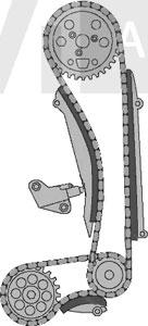 Trevi Automotive KC1020 - Kit de distribution par chaîne cwaw.fr