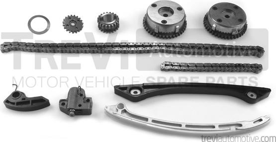 Trevi Automotive KC1168 - Kit de distribution par chaîne cwaw.fr