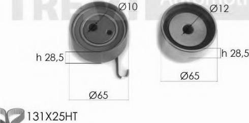 Trevi Automotive KD1444 - Kit de distribution cwaw.fr