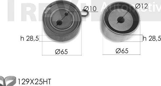 Trevi Automotive KD1446 - Kit de distribution cwaw.fr