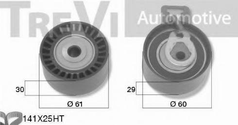 Trevi Automotive KD1475 - Kit de distribution cwaw.fr