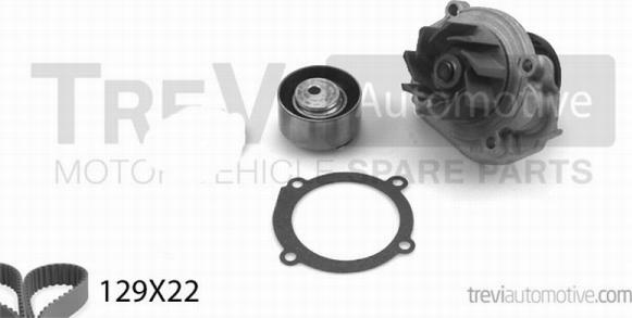 Trevi Automotive KD1091AHP - Pompe à eau + kit de courroie de distribution cwaw.fr