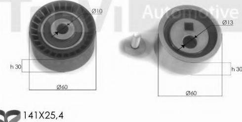 Trevi Automotive KD1108 - Kit de distribution cwaw.fr