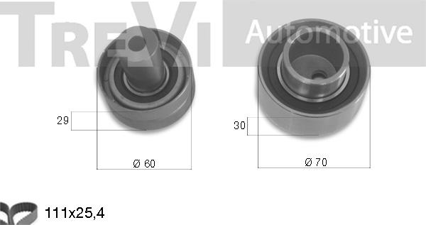 Trevi Automotive KD1103 - Kit de distribution cwaw.fr