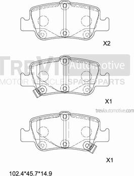 BOSCH 0 986 495 417 - Kit de plaquettes de frein, frein à disque cwaw.fr