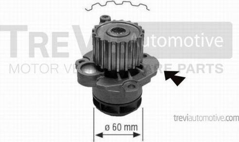 Trevi Automotive TP906 - Pompe à eau cwaw.fr