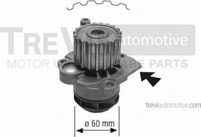 Trevi Automotive TP975 - Pompe à eau cwaw.fr