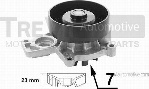 Trevi Automotive TP1449 - Pompe à eau cwaw.fr